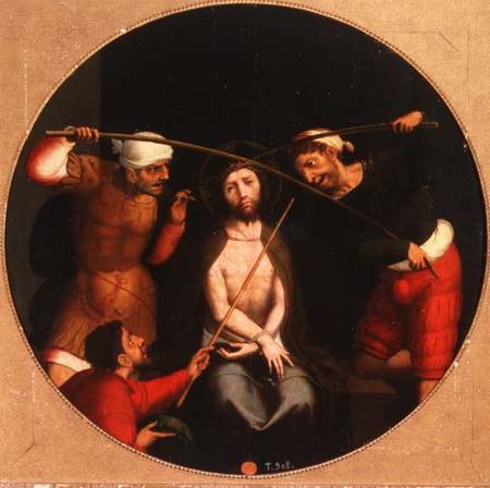 Christ crowned with Thorns de Juan Correa de Vivar