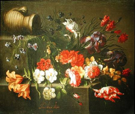 Flowers on a Ledge de Juan de Arellano