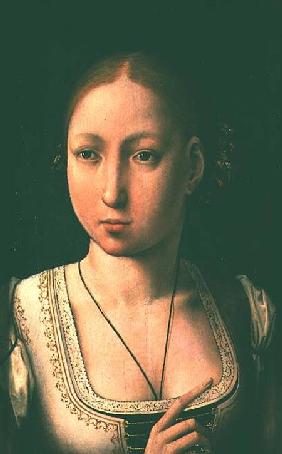 Juana or Joanna of Castile, called `The Mad' (1479-1555) daughter of Ferdinand II of Aragon (1452-15
