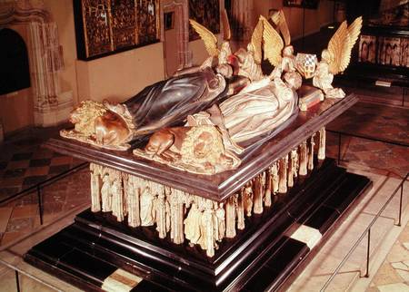 Tomb of John the Fearless (1371-1419) and Margaret of Bavaria (1376-1434) Duke and Duchess of Burgun de Juan de la Huerta