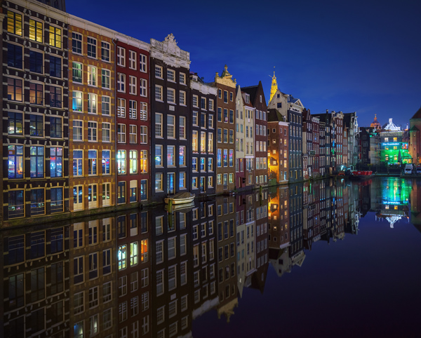 Amsterdam at night 2017 de Juan Pablo de