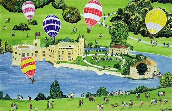 Ballooning at Leeds Castle  de Judy  Joel