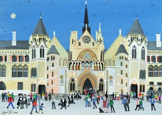 Royal Courts of Justice, London de Judy  Joel