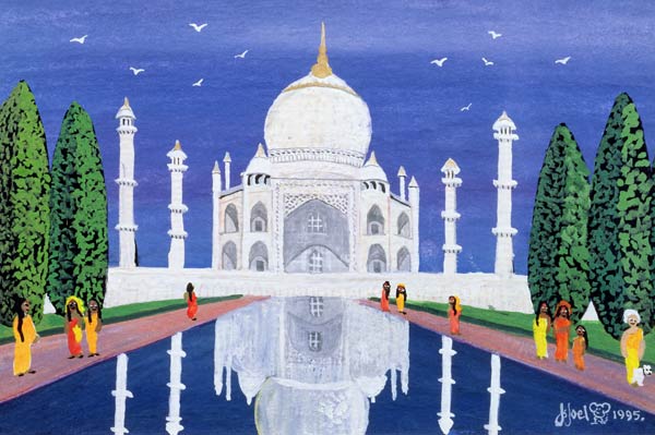 Taj Mahal, 1995 (w/c)  de Judy  Joel