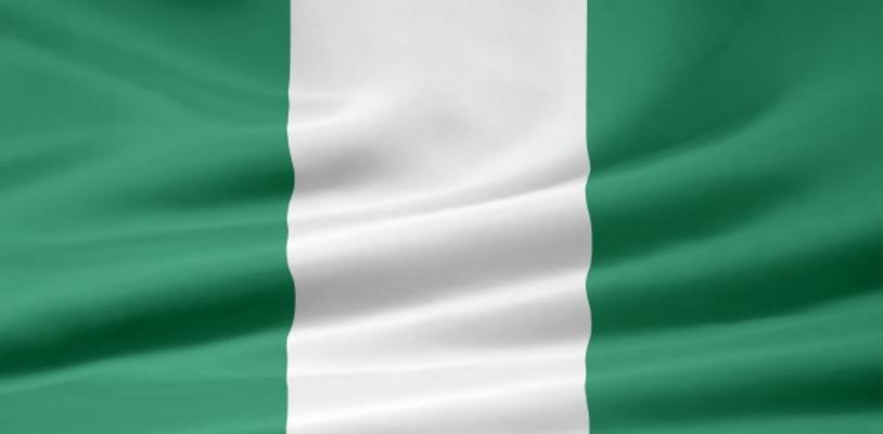 Nigerianische Flagge de Juergen Priewe