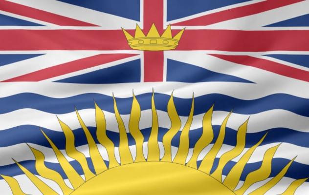 British Columbia Flagge de Juergen Priewe