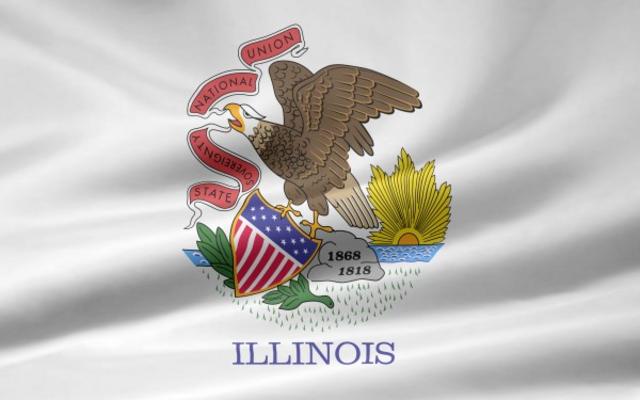 Illinois Flagge de Juergen Priewe