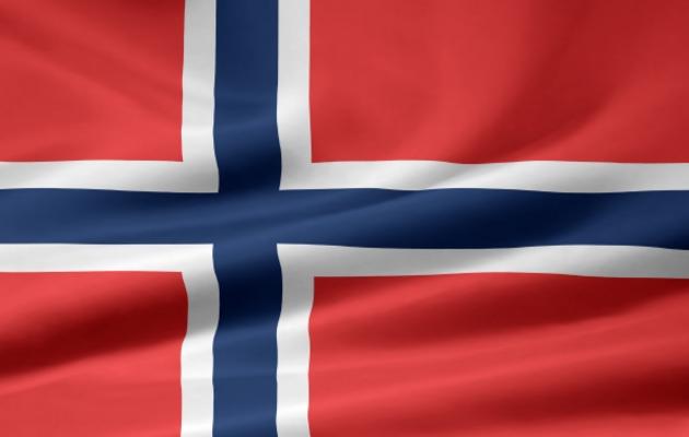 Norwegische Flagge de Juergen Priewe