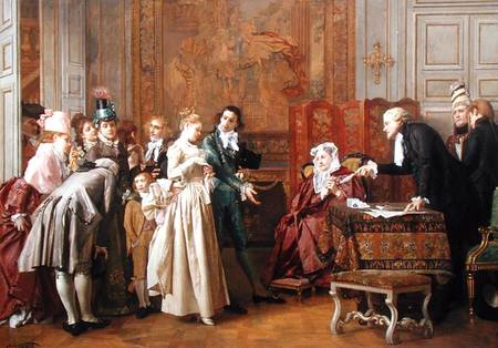 The Marriage de Jules Adolphe Goupil