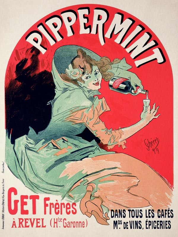 Pippermint (Advertising Poster) de Jules Chéret