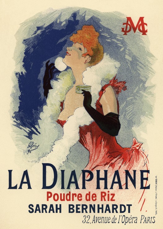 La Diaphane (Poster) de Jules Chéret