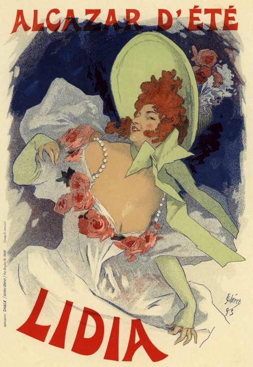 Lidia (Poster) de Jules Chéret