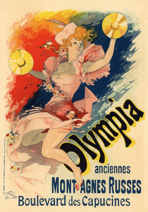 Olimpia (Poster) de Jules Chéret