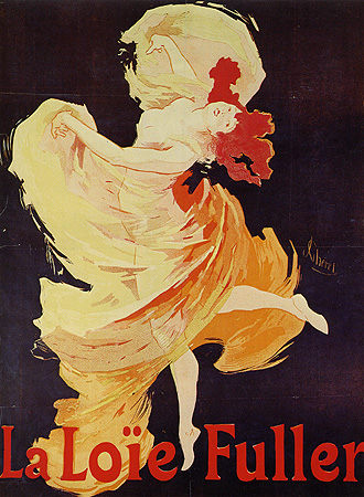 Poster for the dancer Loie Fuller de Jules Chéret