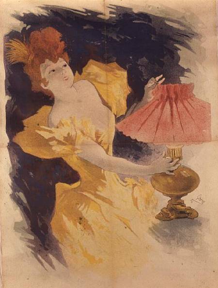 Saxoleine (Advertisement for lamp oil) de Jules Chéret