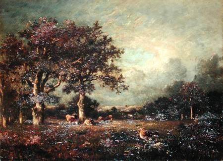 Landscape with Cows de Jules Dupré