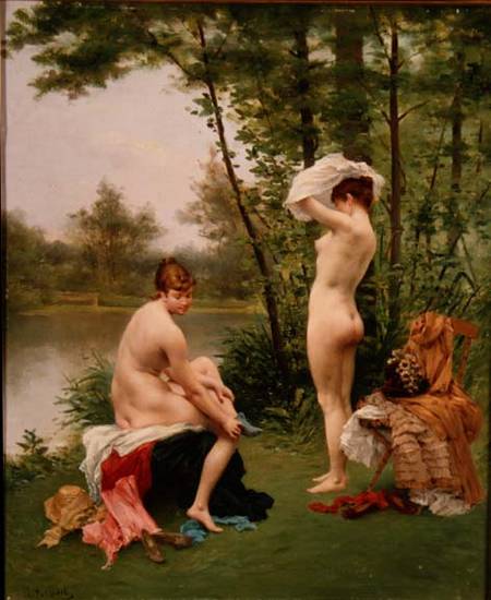 The Bathers de Jules Scalbert
