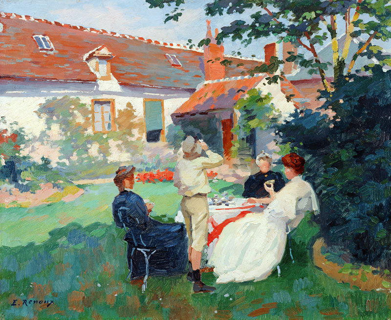 Teatime de Jules Ernest Renoux