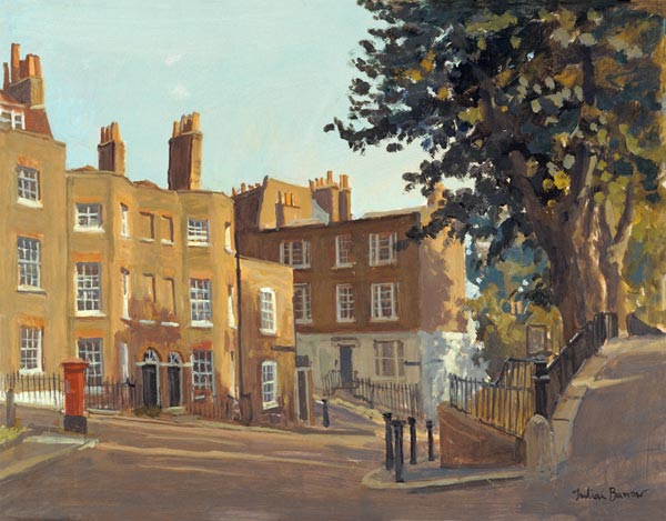 Holly Hill, Hampstead (oil on canvas)  de Julian  Barrow