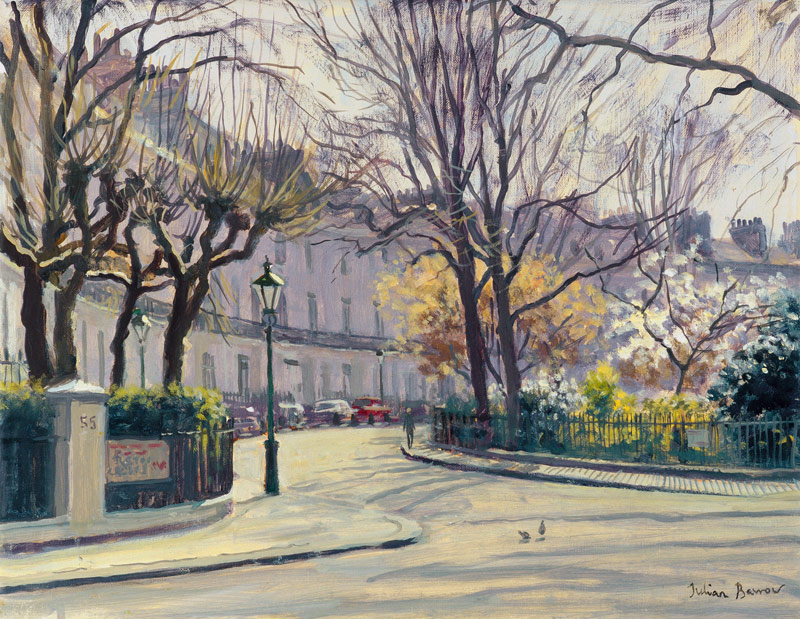Egerton Crescent, London (oil on canvas)  de Julian  Barrow