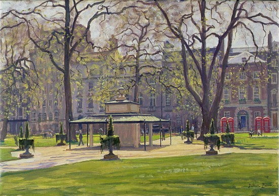 Berkeley Square, London (oil on canvas)  de Julian  Barrow