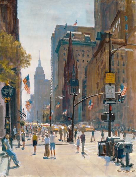 Fifth Avenue, 1997 (oil on canvas)  de Julian  Barrow