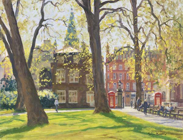 Mount Street Gardens (oil on canvas)  de Julian  Barrow