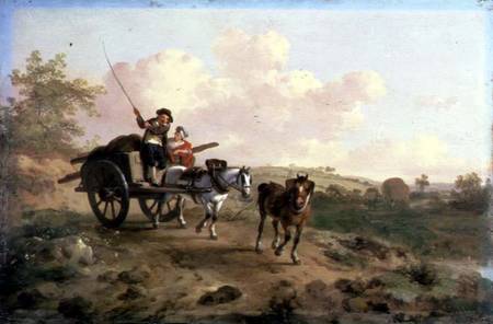 Going to Market  (for pair see 106158) de Julius Caesar Ibbetson