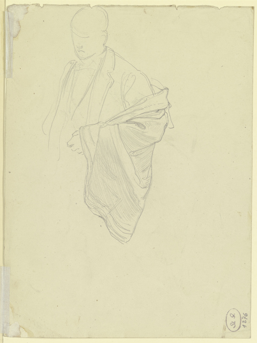 Male garbed figure de Julius Hamel