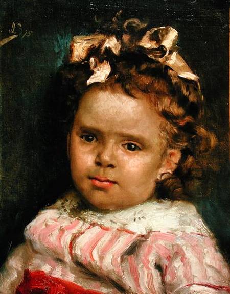 Little Girl Metisse de Julius Leblanc Stewart