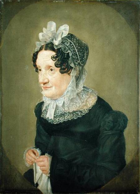 Katharina Oldach, the Aunt of the Artist de Julius Oldach