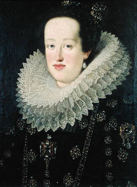 Portrait of Eleonora de Gonzaga Mantua (1598-1655) de Justus Susterman