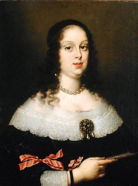 Portrait of Vittoria della Rovere (1622-95), Grand Duchess of Tuscany de Justus Susterman