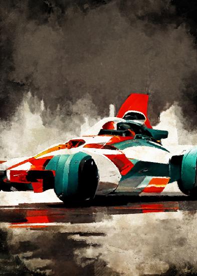 Formula 1 sport art