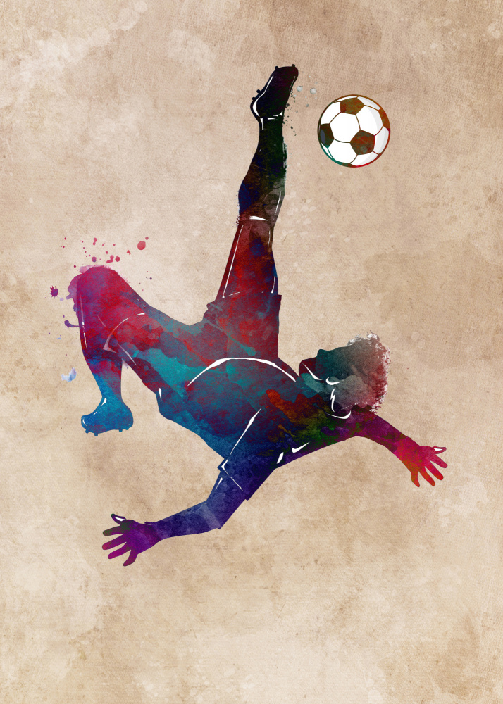 Football Soccer Sport Art 11 de Justyna Jaszke