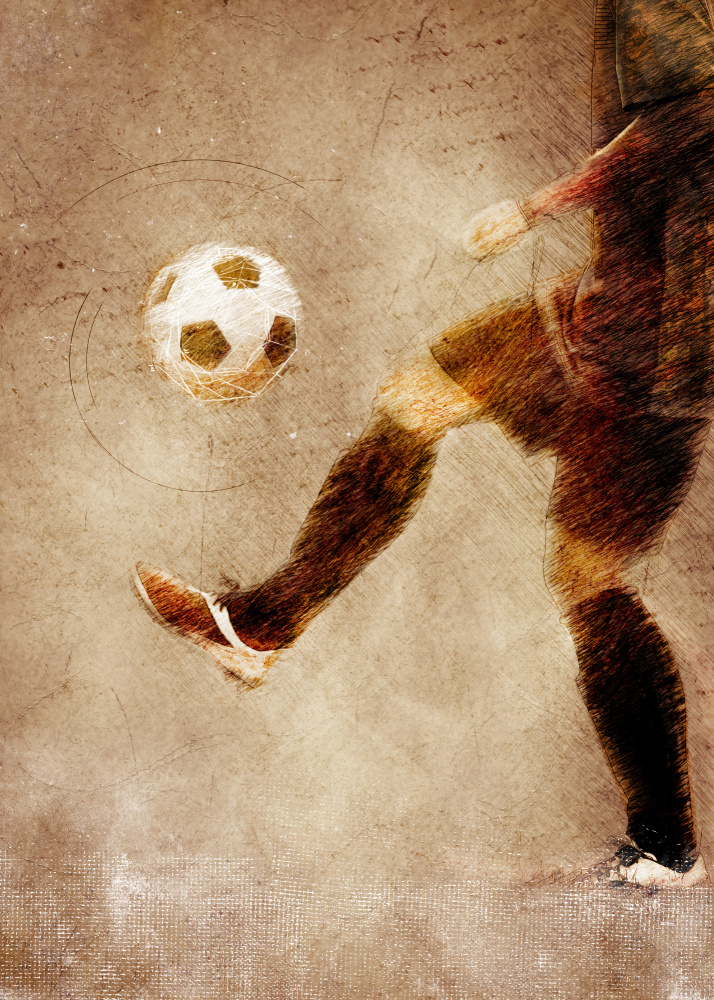 Football Soccer Sport Art 13 de Justyna Jaszke