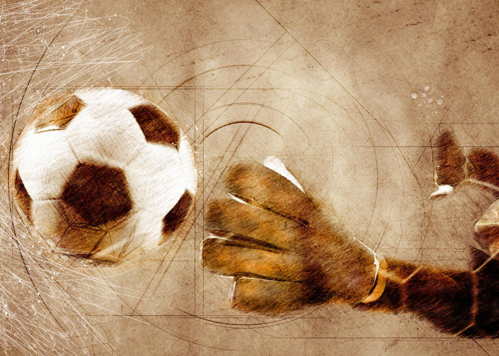Football Soccer Sport Art 4 de Justyna Jaszke