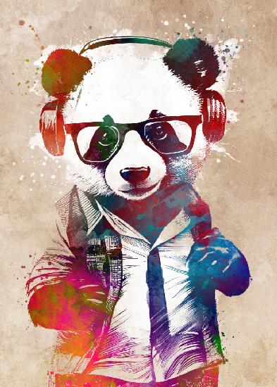 Hipster Panda
