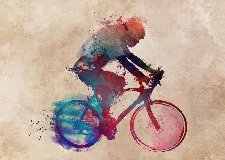 Cycling sport art 37