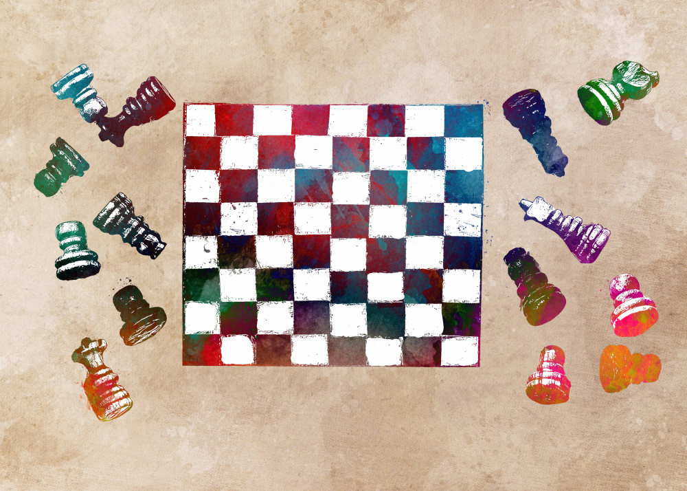 Chess Sport Art 4 de Justyna Jaszke