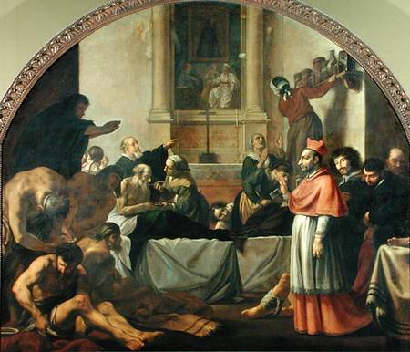 St. Charles Borromeo (1538-84) de Karel Skreta