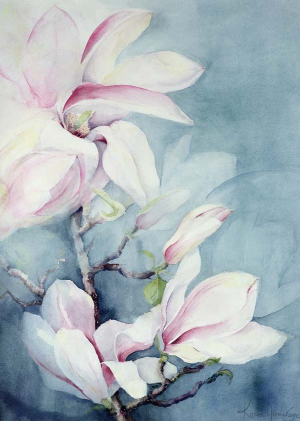 Magnolia Soulangeana (vertical)  de Karen  Armitage