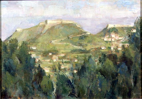 Porto Ercole, Tuscany (oil on canvas)  de Karen  Armitage
