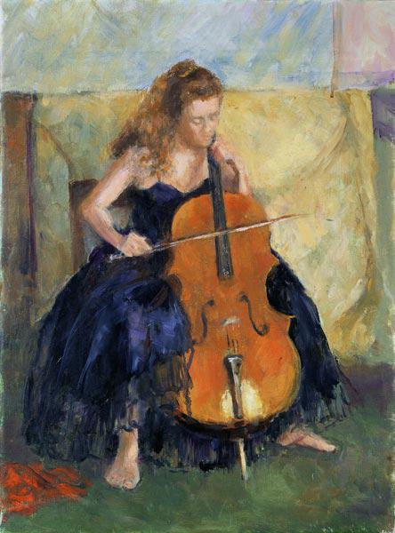 The Cello Player, 1995 