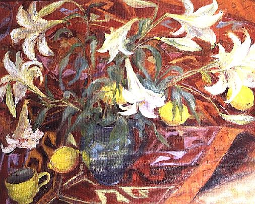White Lilies and Lemons  de Karen  Armitage