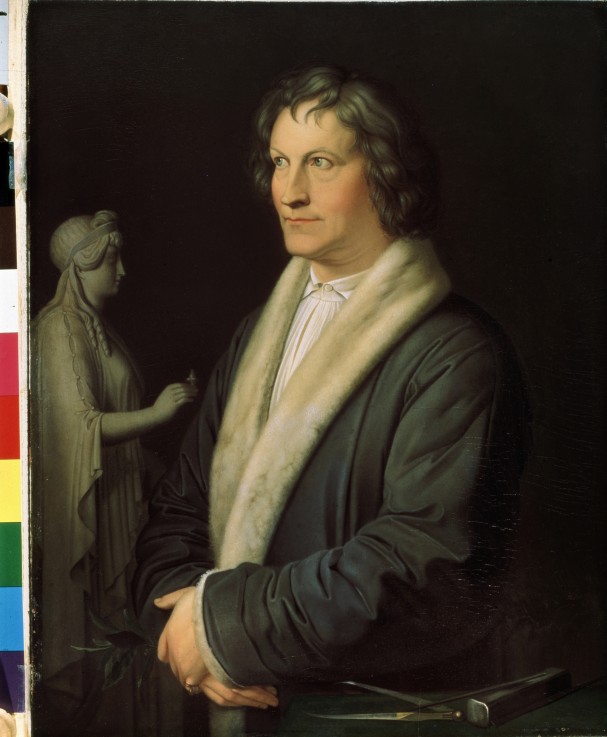 Portrait of the sculptor Bertel Thorvaldsen (1770-1844) de Karl Joseph Begas