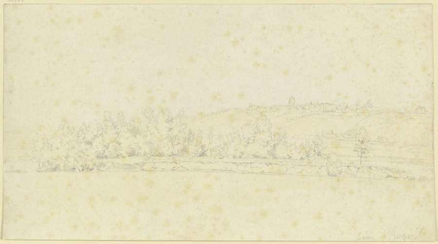 Landscape at the Seine de Karl Peter Burnitz