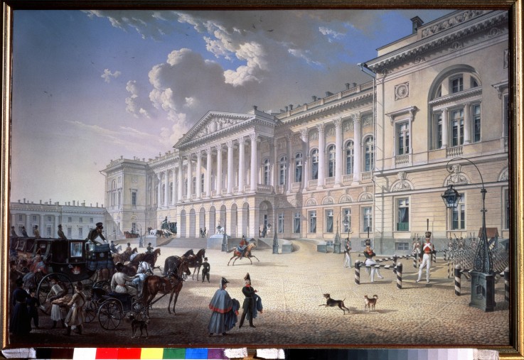 The Old Michael Palace in Saint Petersburg de Karl Petrowitsch Beggrow