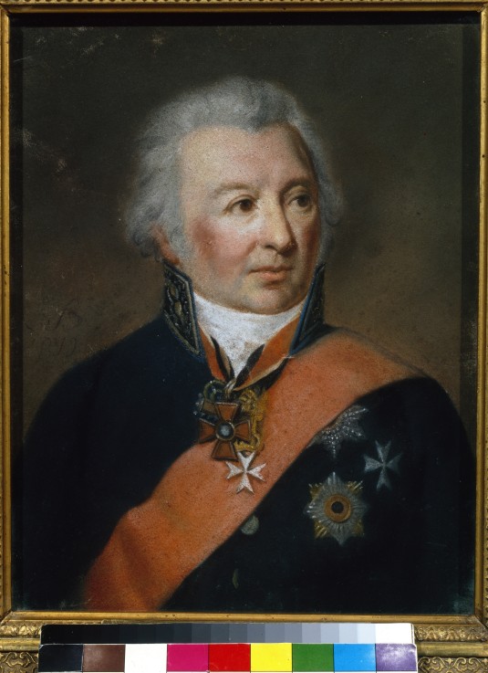 Portrait of Alexander Alexandrovich Sablukov (1749-1828) de Karl Wilhelm Bardou