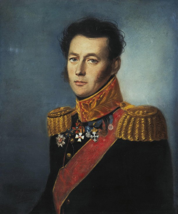 Portrait of General Ivan Skobelev (1778-1849) de Karl Wilhelm Bardou